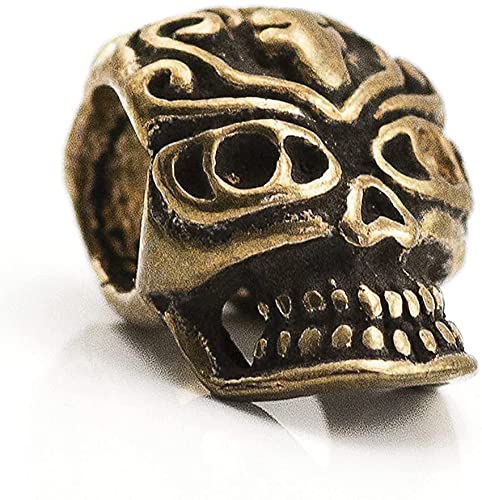 Paracord Beads - Vintage Skull - image 1