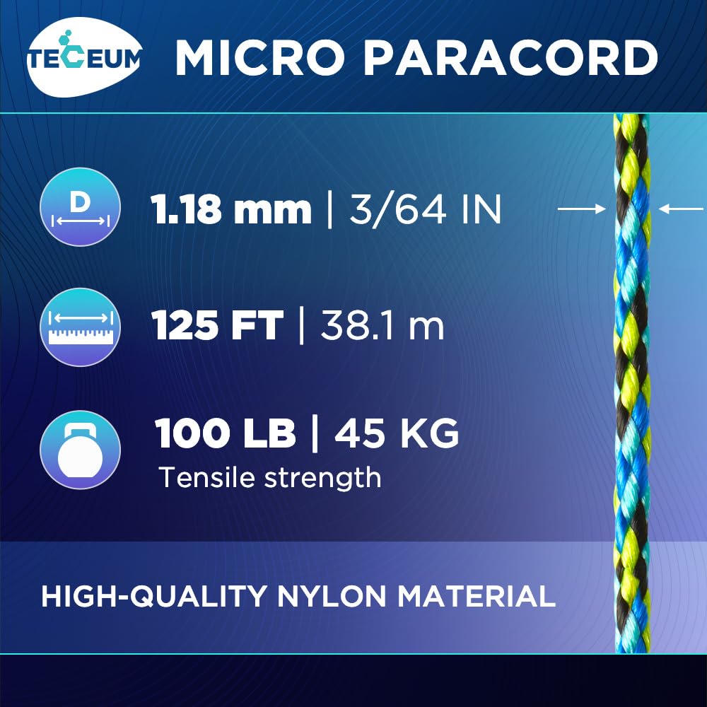 Micro Paracord – Aquatica – 125 ft - image 2