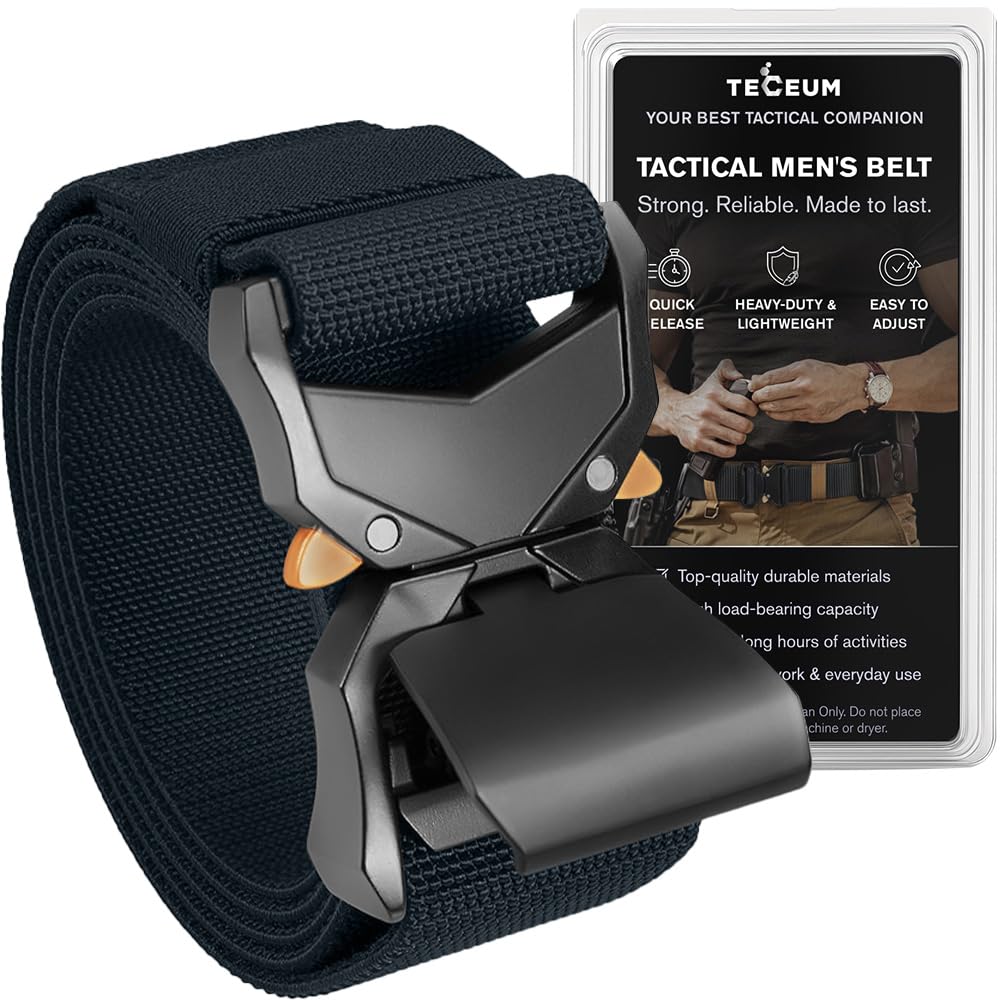 Tactical Belt – Navy Blue – B1 – M - image 1