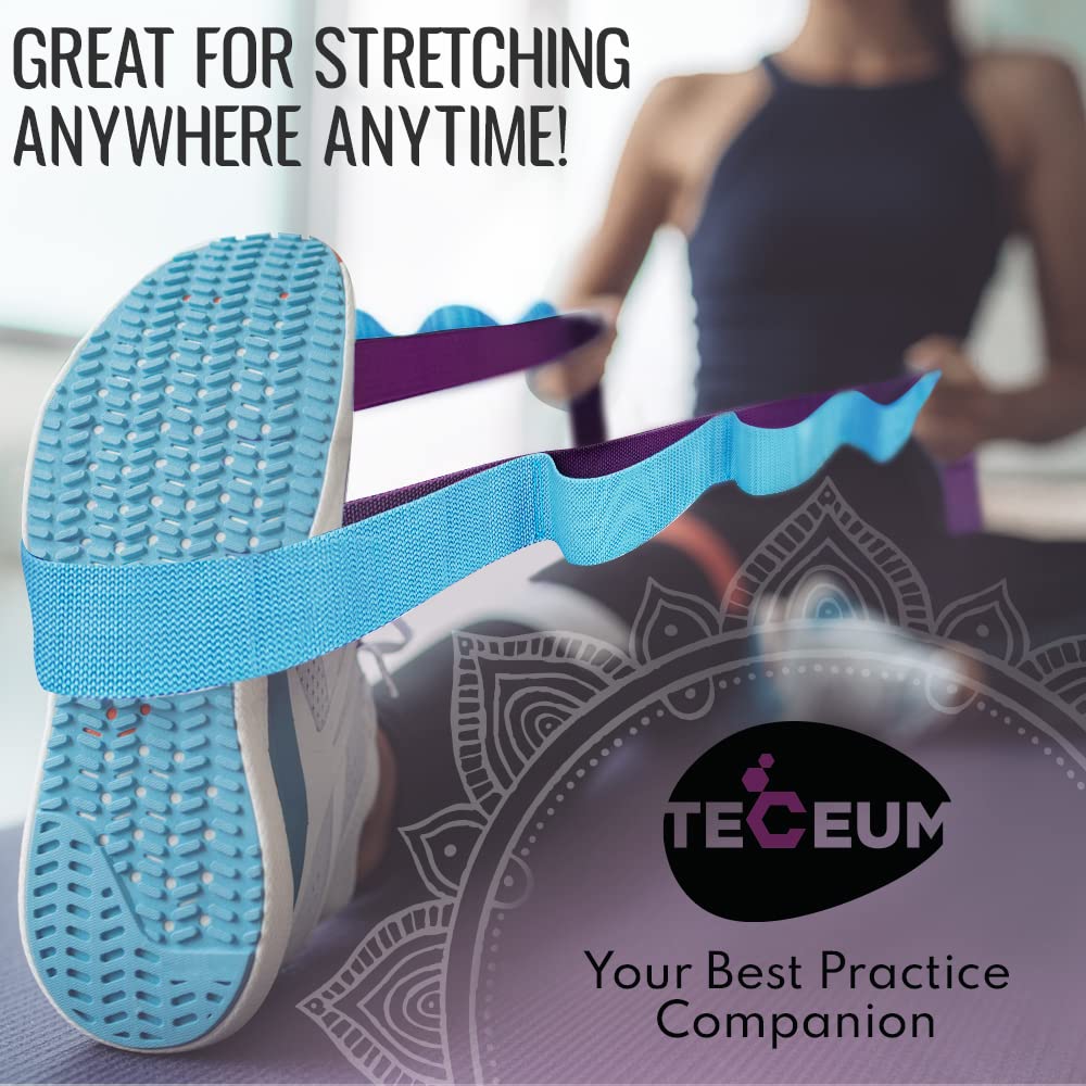 PT Stretching Loop Straps – Polypro – Purple Blue – 1.5” - image 8