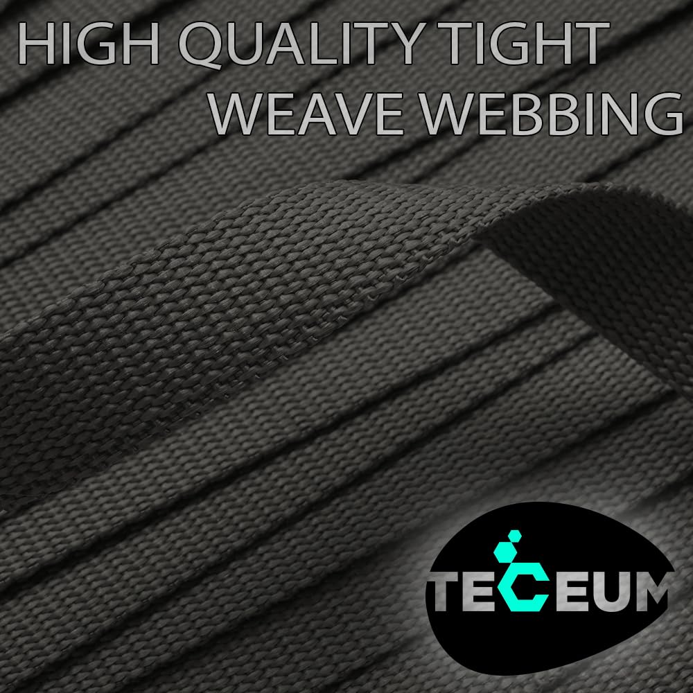 1 Inch Webbing – Dark Gray – 10 Yards - image 8