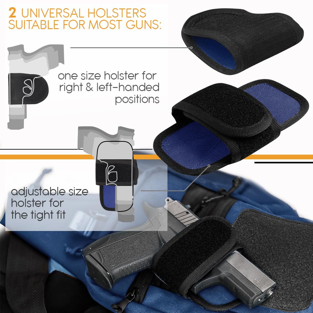 Tactical Bag with Patch - Blue - image 6