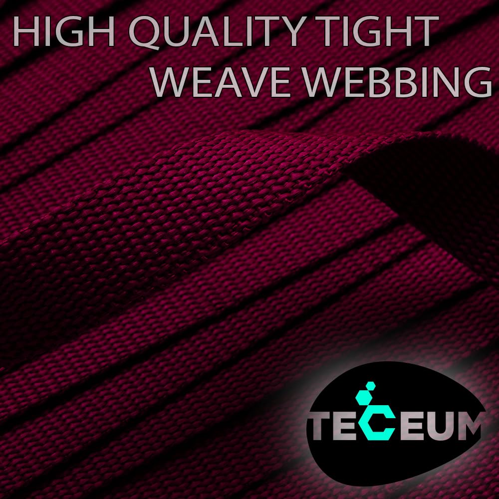 2" Inch Webbing – Burgundi – 10 Yards - image 8