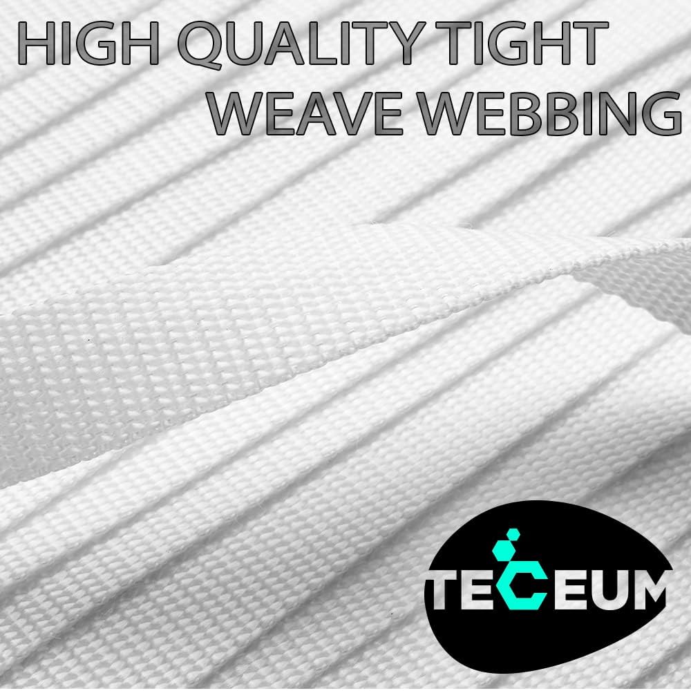 1.5" Inch Webbing – White – 10 Yards - image 8
