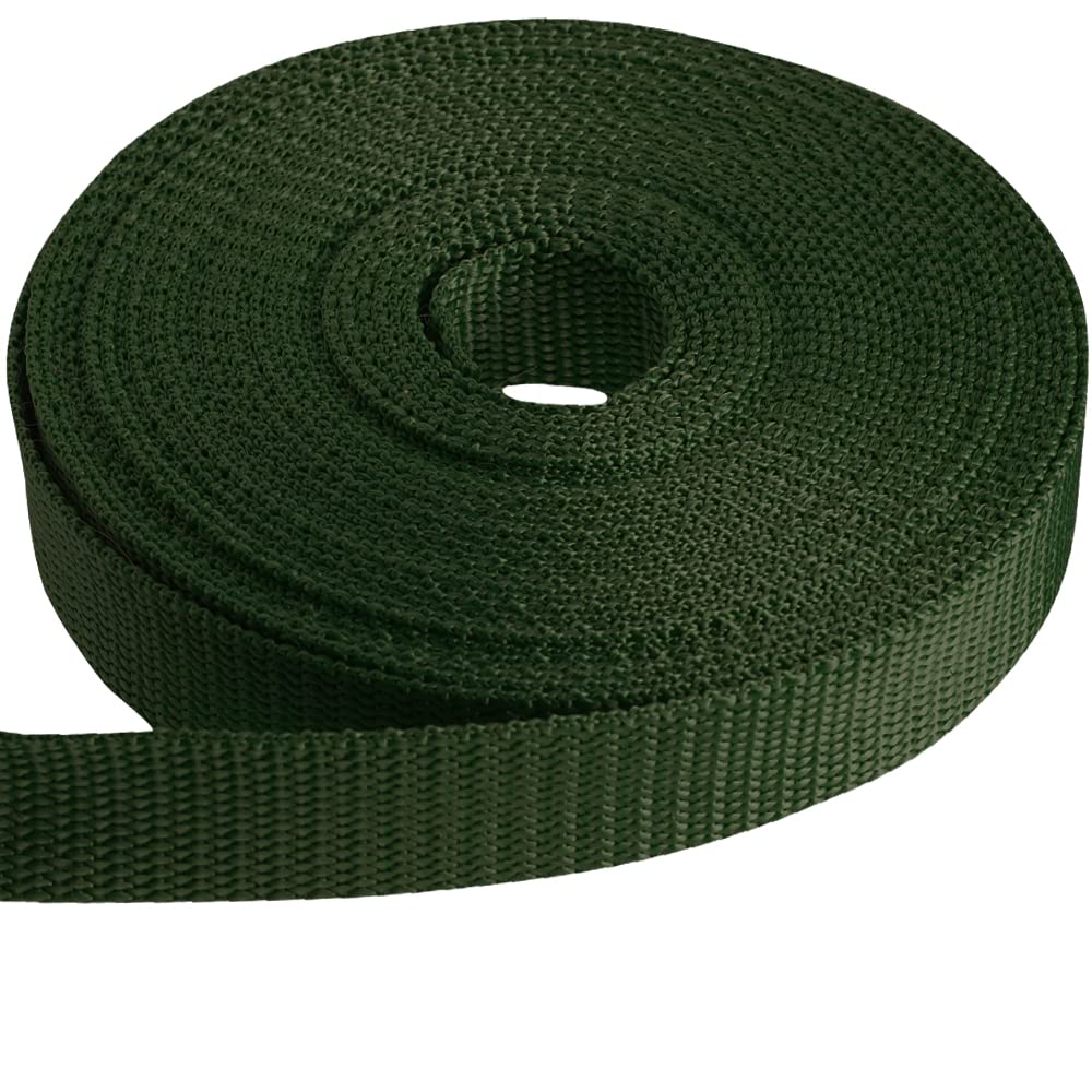 1 Inch Webbing – Khaki – 10 Yards - image 1