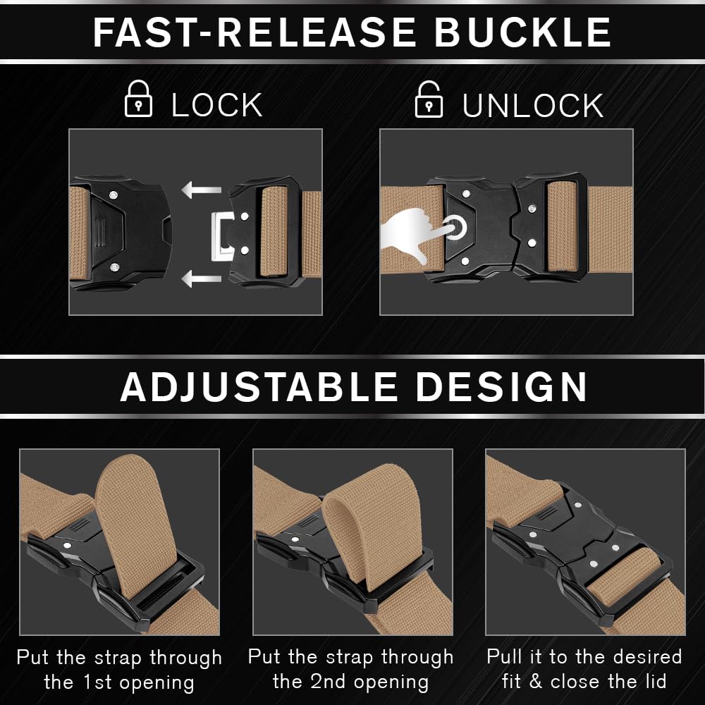 Tactical Belt – Coyote – B6 – S - image 4