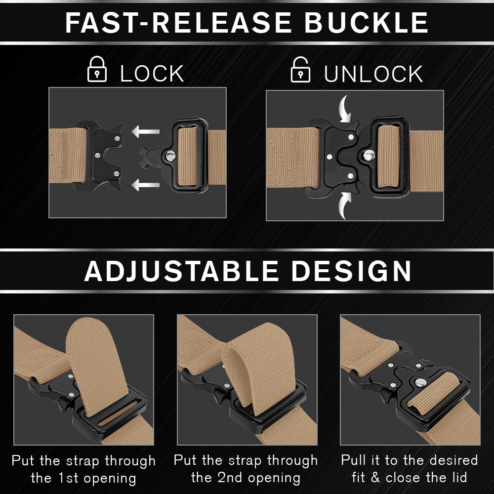Tactical Belt – Coyote – B3 – L - image 5
