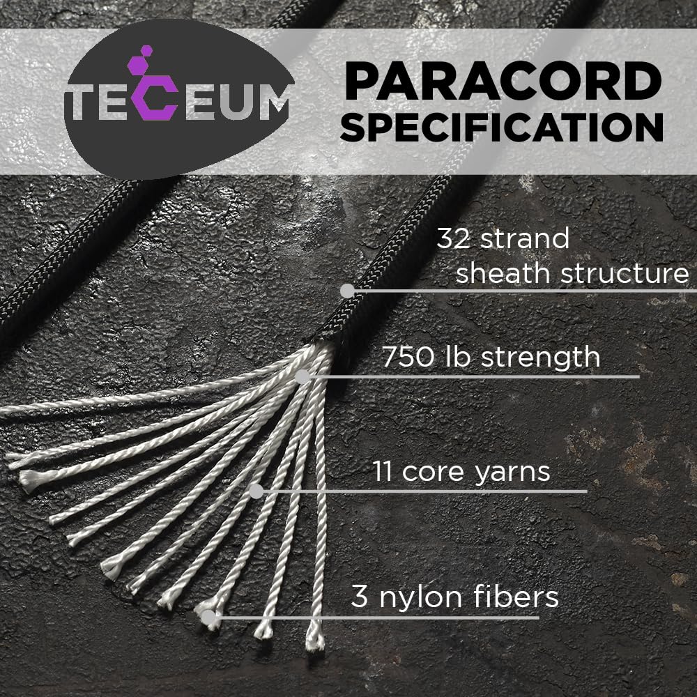 Paracord IV 750 Basalt – 200 ft - image 2
