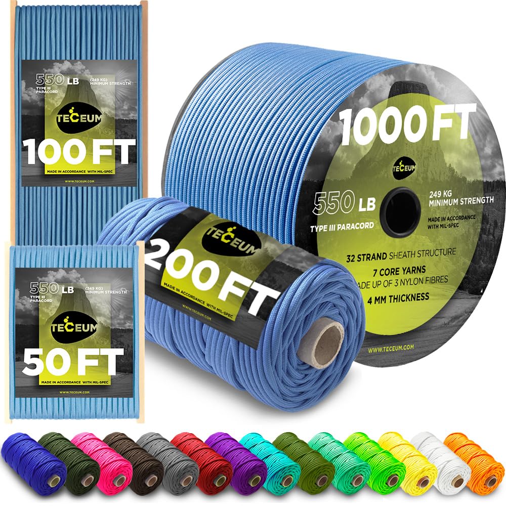 Paracord III 550 Icy Lake – 200 ft - image 1