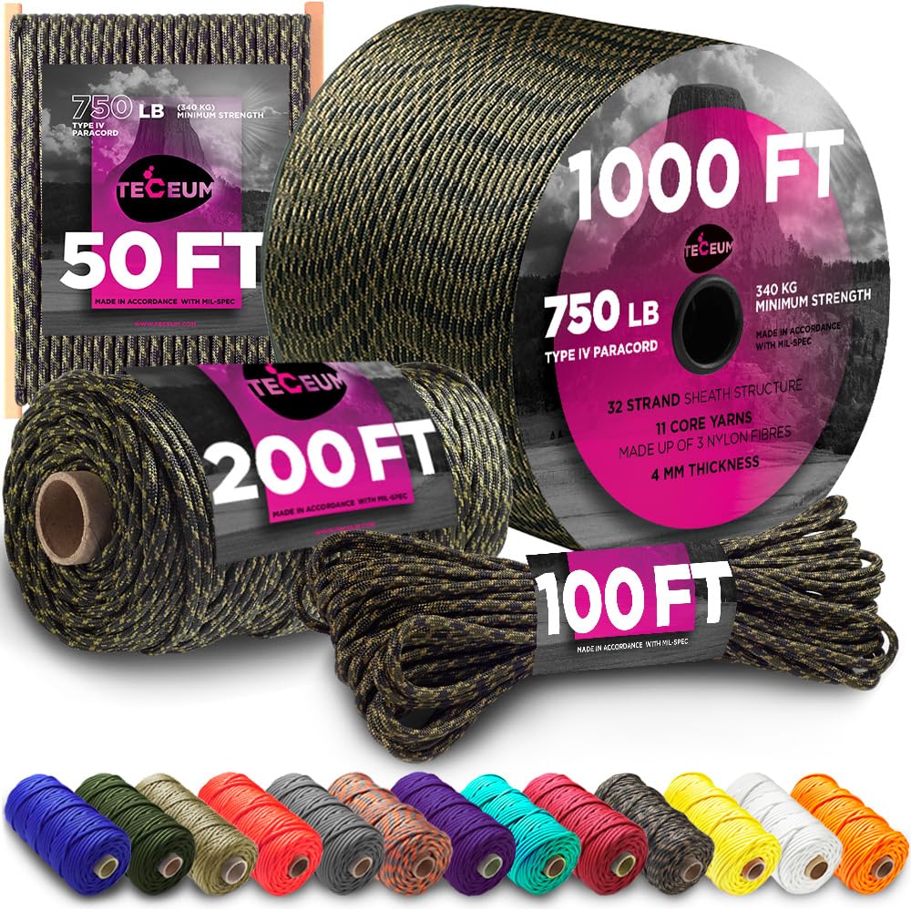 Paracord IV 750 Veteran – 50 ft - image 1