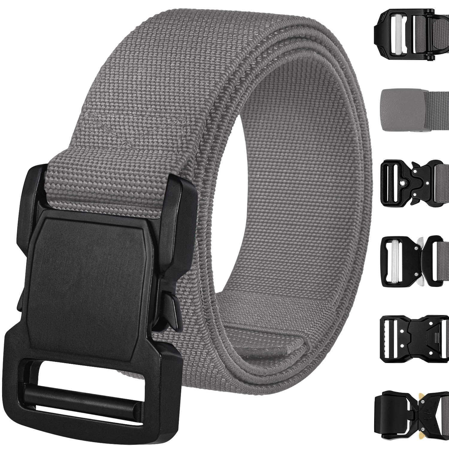 Tactical Belt – Gray – B5 – S - image 1