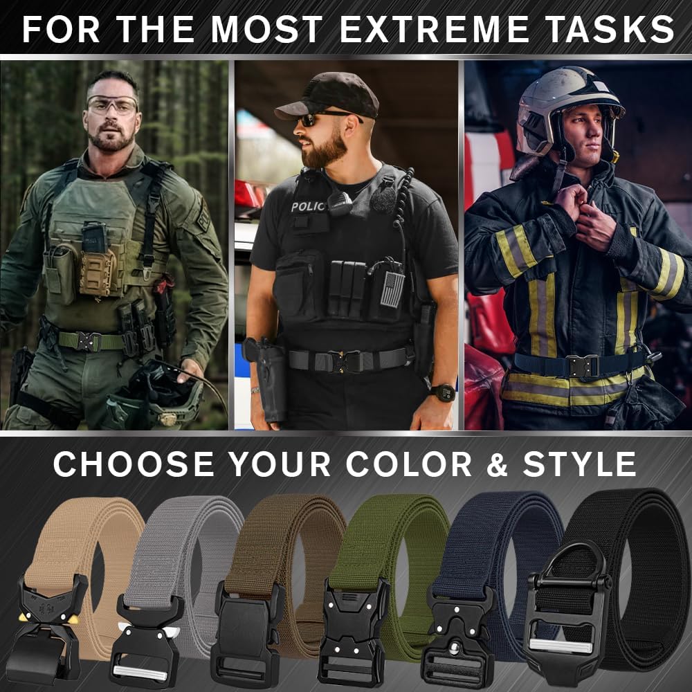 Tactical Belt – Black – B2 – M - image 7