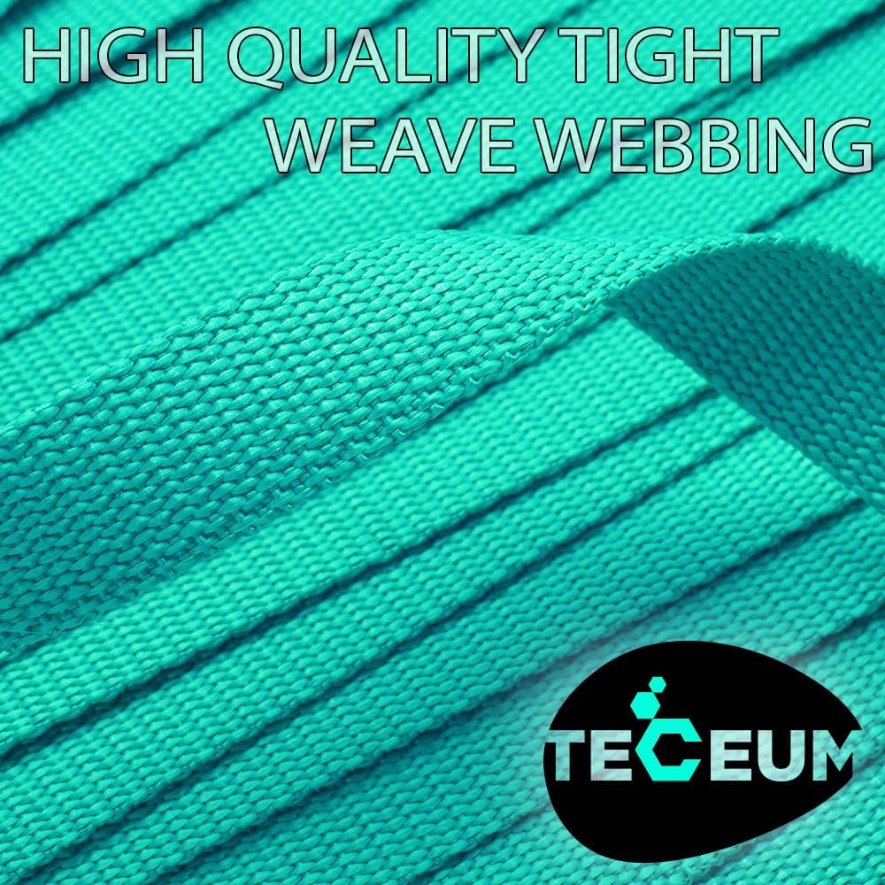 1.5" Inch Webbing – Turquoise – 10 Yards - image 8