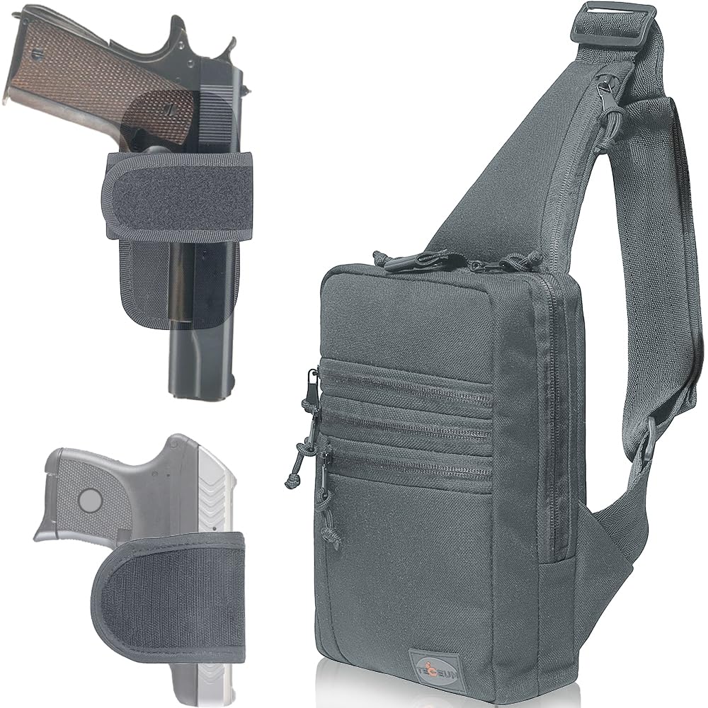 Tactical Bag with Patch - Gray - image 1