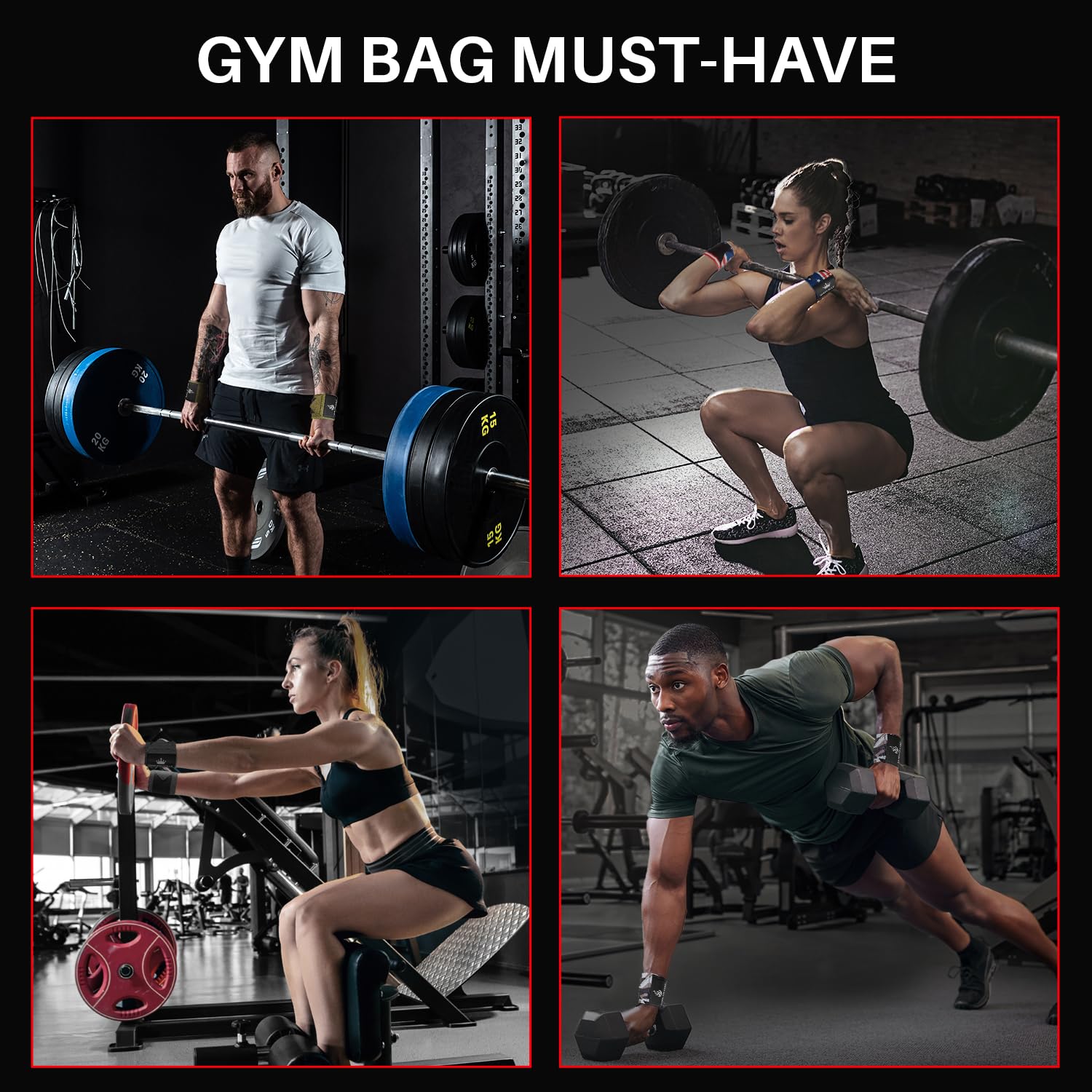 Wrist Wraps – Arms on Fire – Red – 18 - image 9