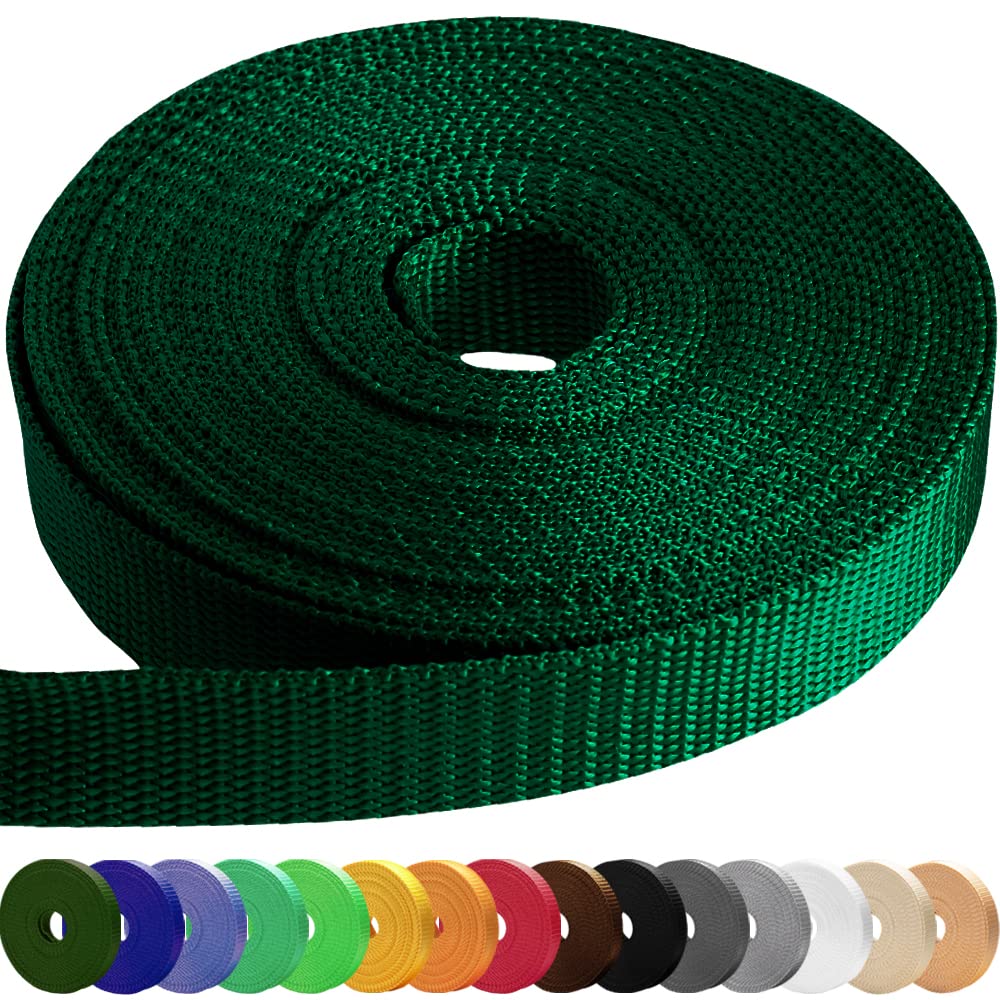 2" Inch Webbing – Dark Green – 50 Yards - image 1