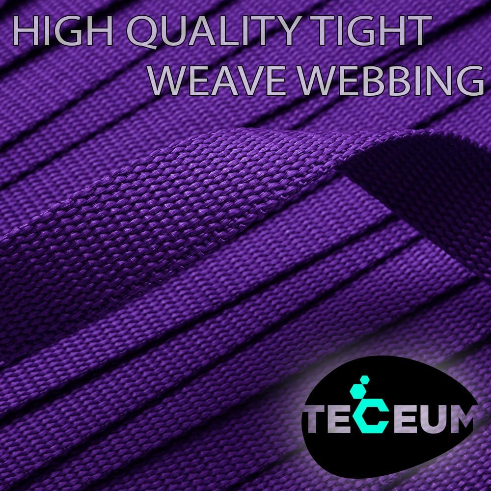 1.5" Inch Webbing – Dark Purple – 50 Yards - image 8