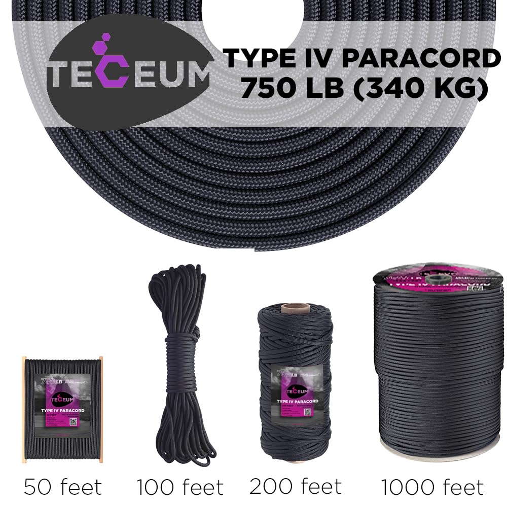 Paracord IV 750 Basalt – 200 ft - image 9