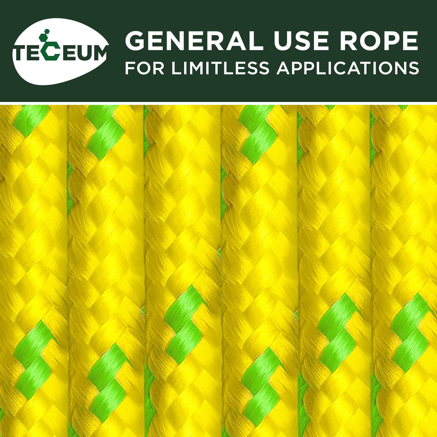 Rope Polypropylene 3/8" 90 ft Neon Mix - image 9