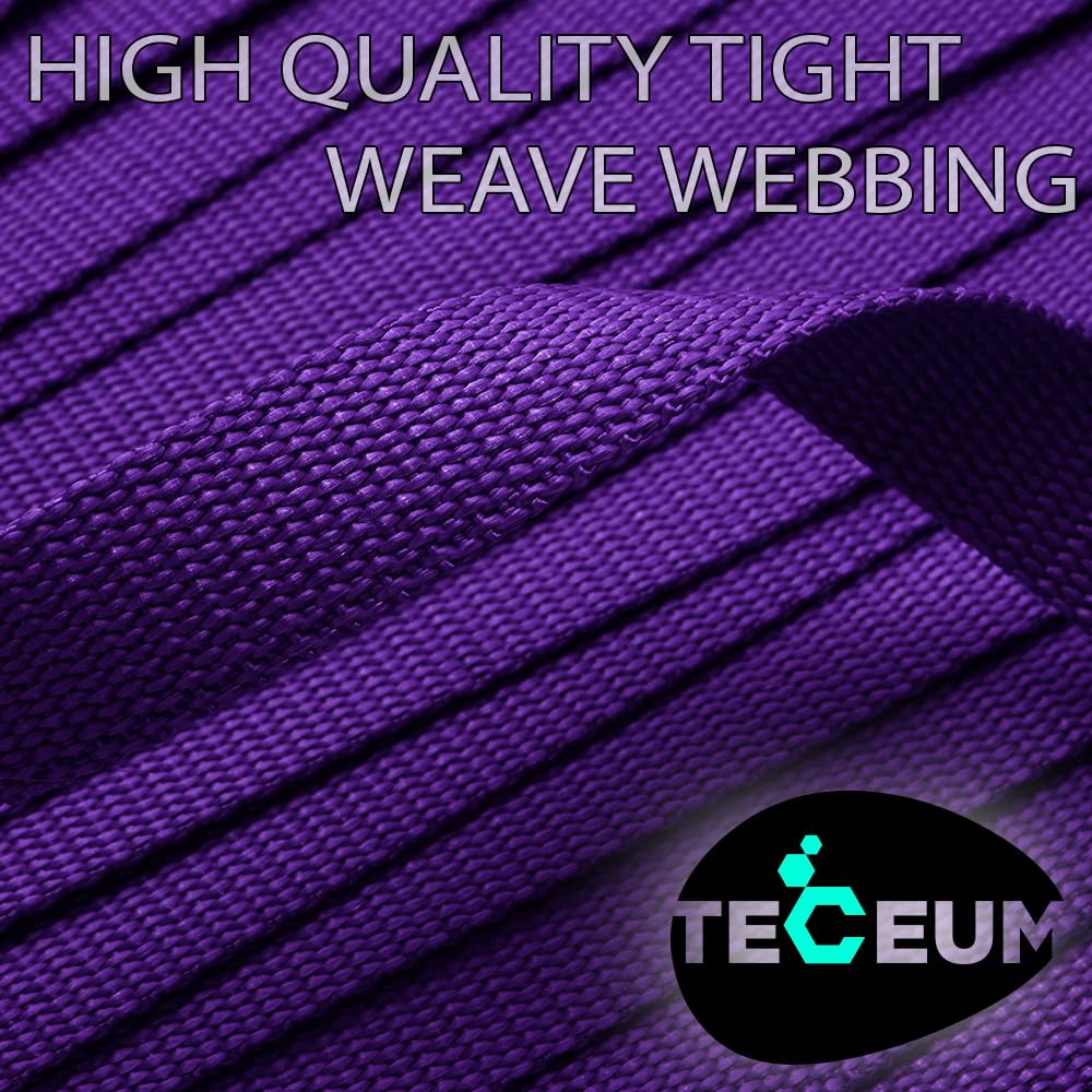 1 Inch Webbing – Dark Purple – 10 Yards - image 8