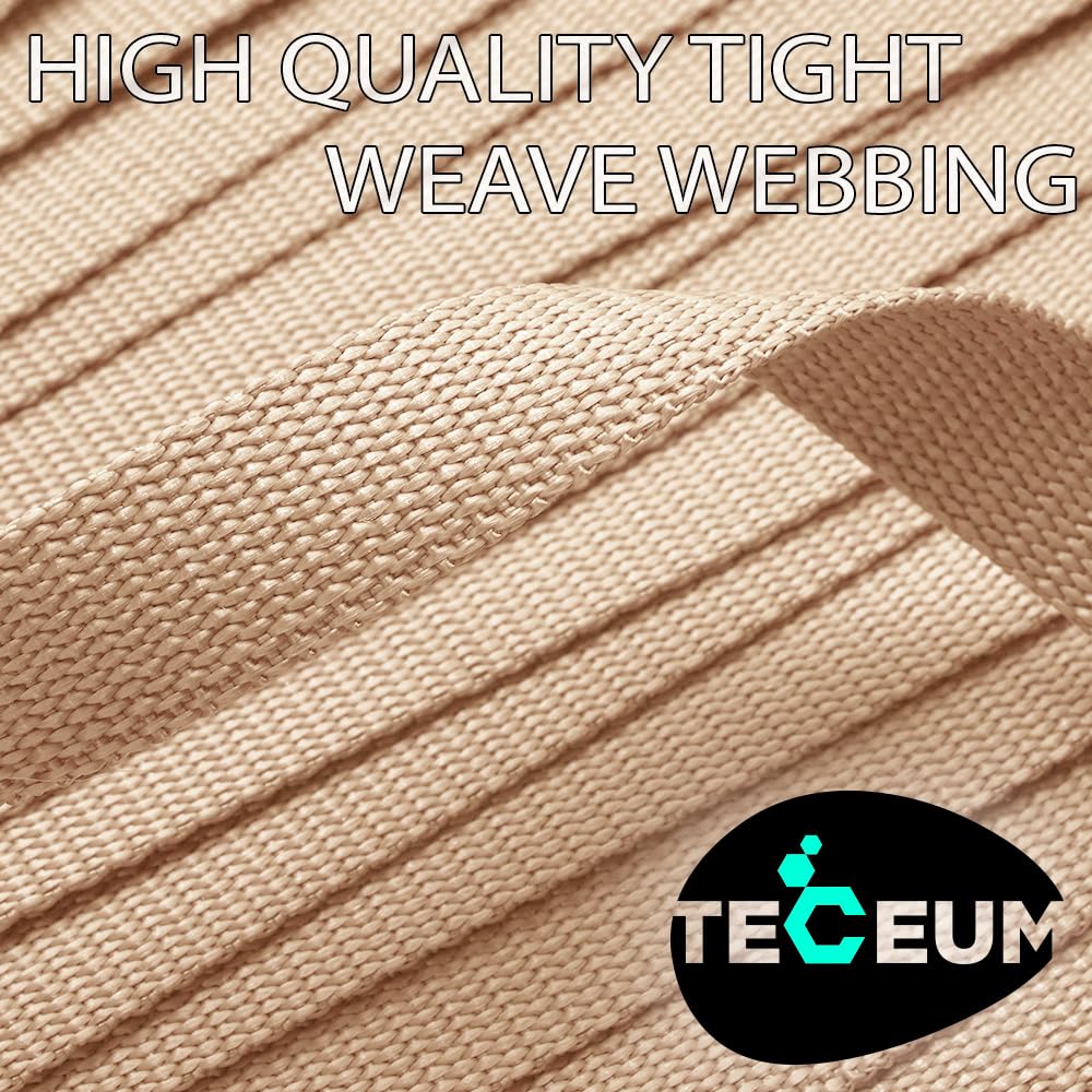 1 Inch Webbing – Champagne (prev. Cream) – 50 Yards - image 6