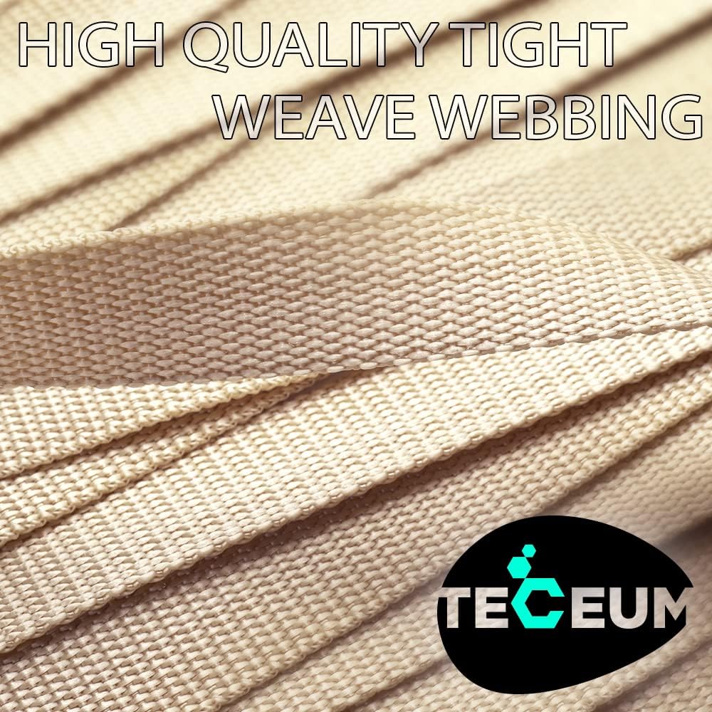 1.5" Inch Webbing – Tan – 25 Yards - image 8