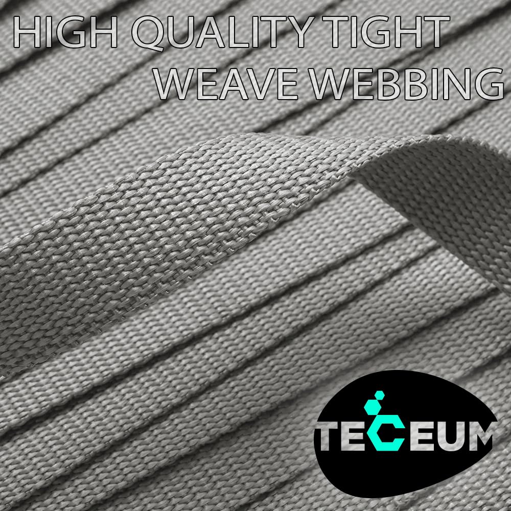 1 Inch Webbing – Light Gray – 10 Yards - image 8