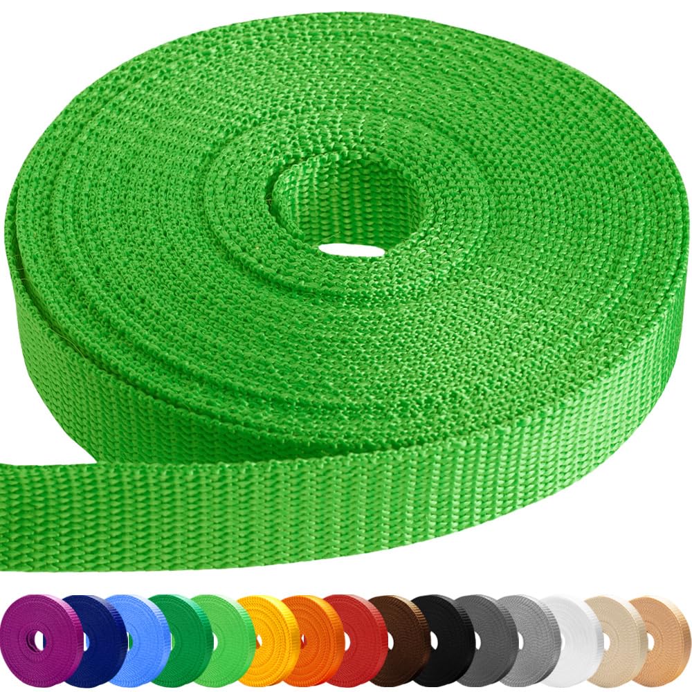 2" Inch Webbing – Grass Green – 50 Yards - image 1