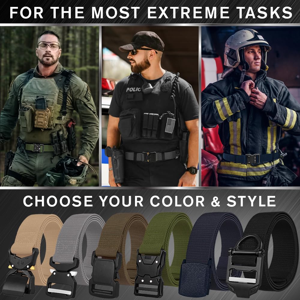 Tactical Belt – Gray – B3 – L - image 7