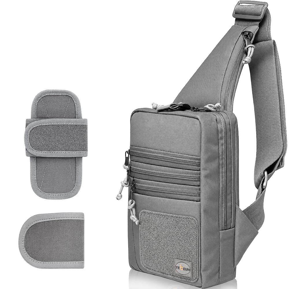 Tactical Bag V2 Gray w patch - Gray - image 1