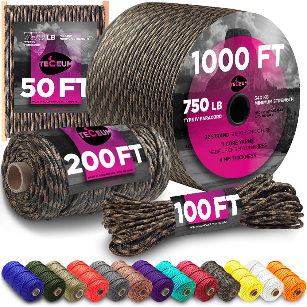 Paracord IV 750 Uabite – 1000 ft - image 1