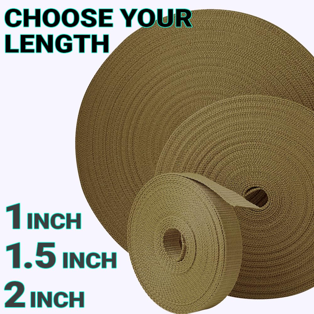 1 Inch Webbing – Olive Drab – 25 Yards - image 9