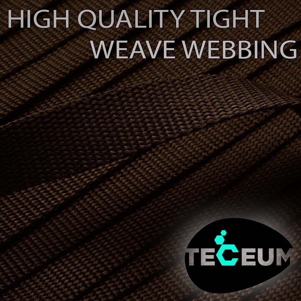 1.5" Inch Webbing – Dark Chocolate – 25 Yards - image 8