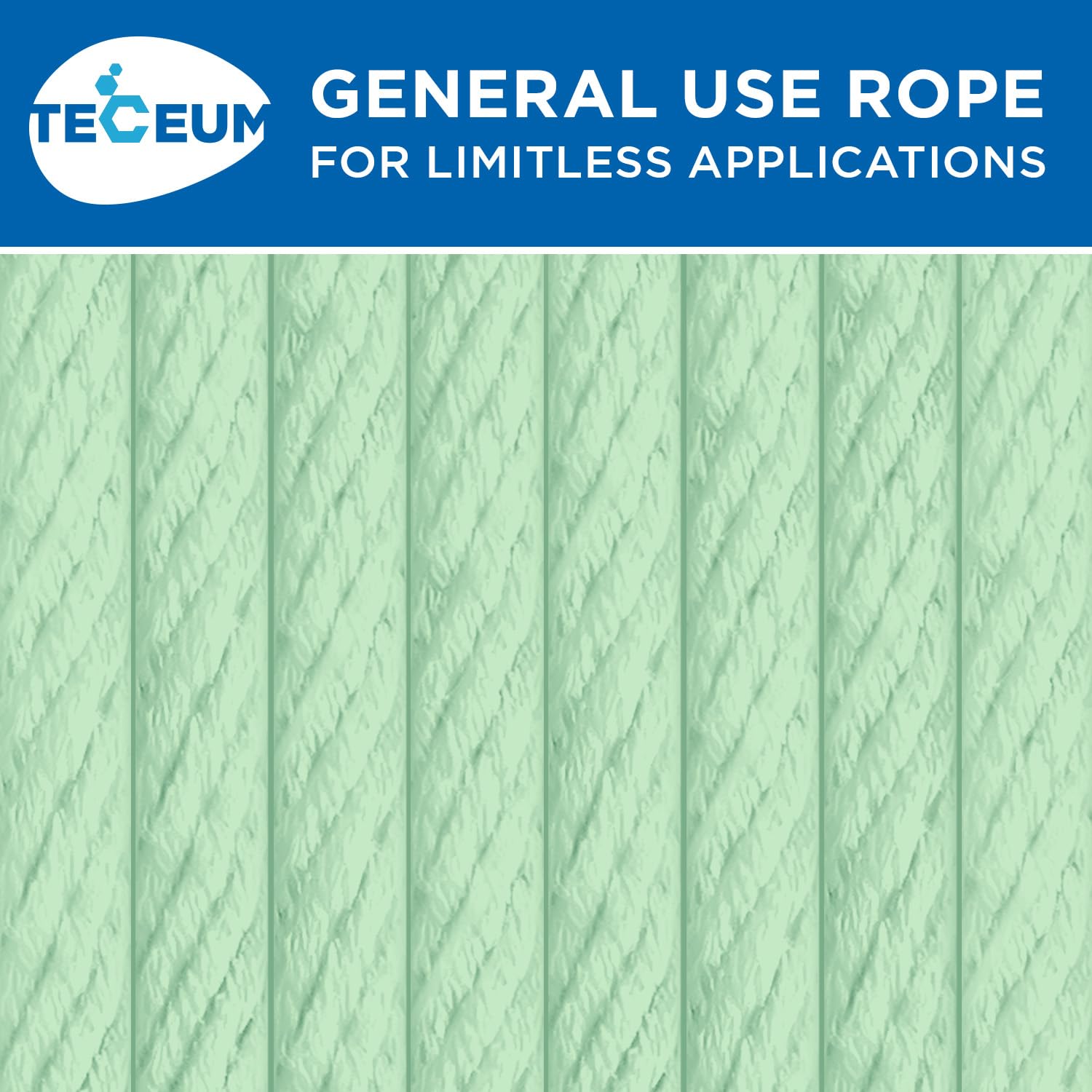 Rope Cotton 3/16" 100 ft Mint - image 9