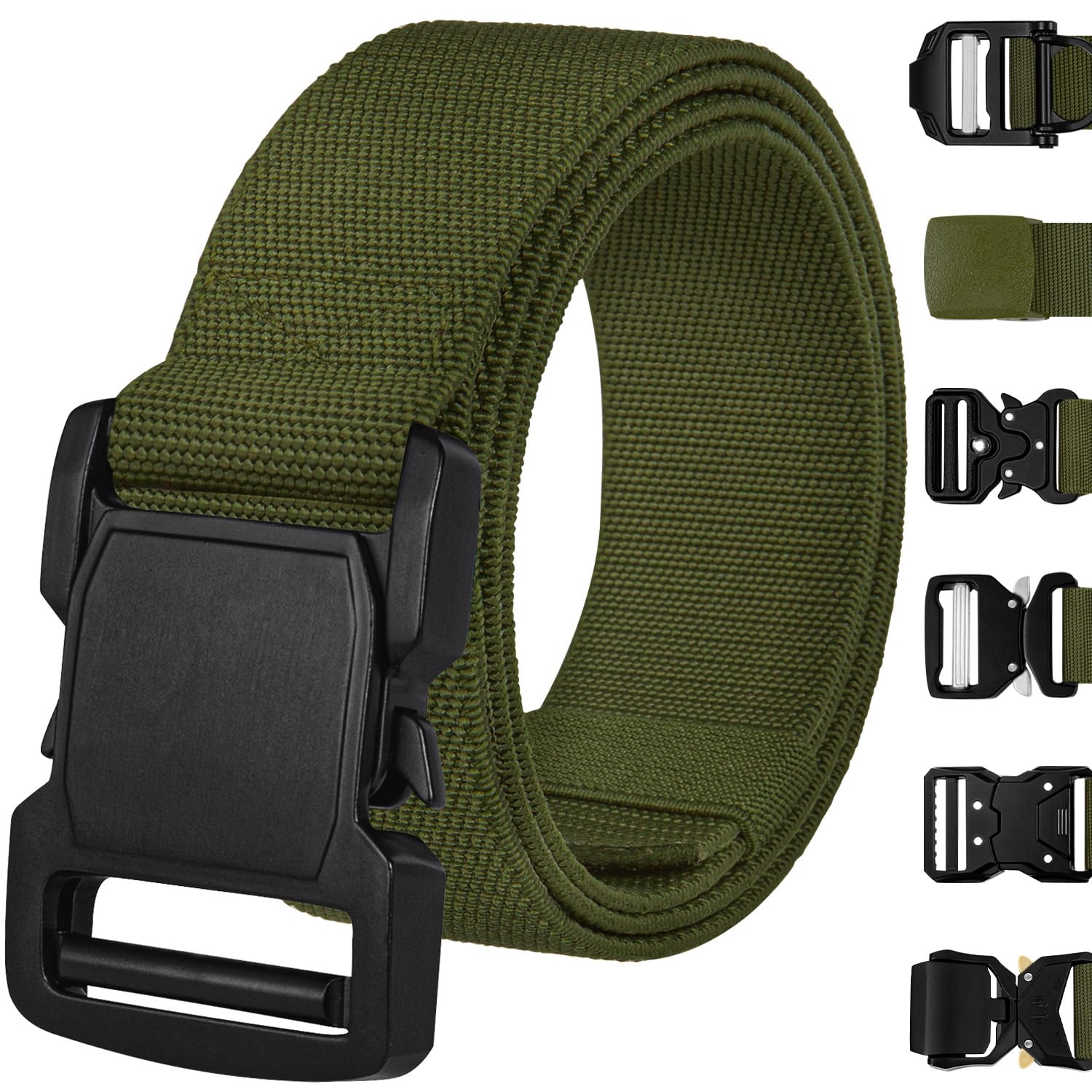 Tactical Belt – Green – B5 – S - image 1
