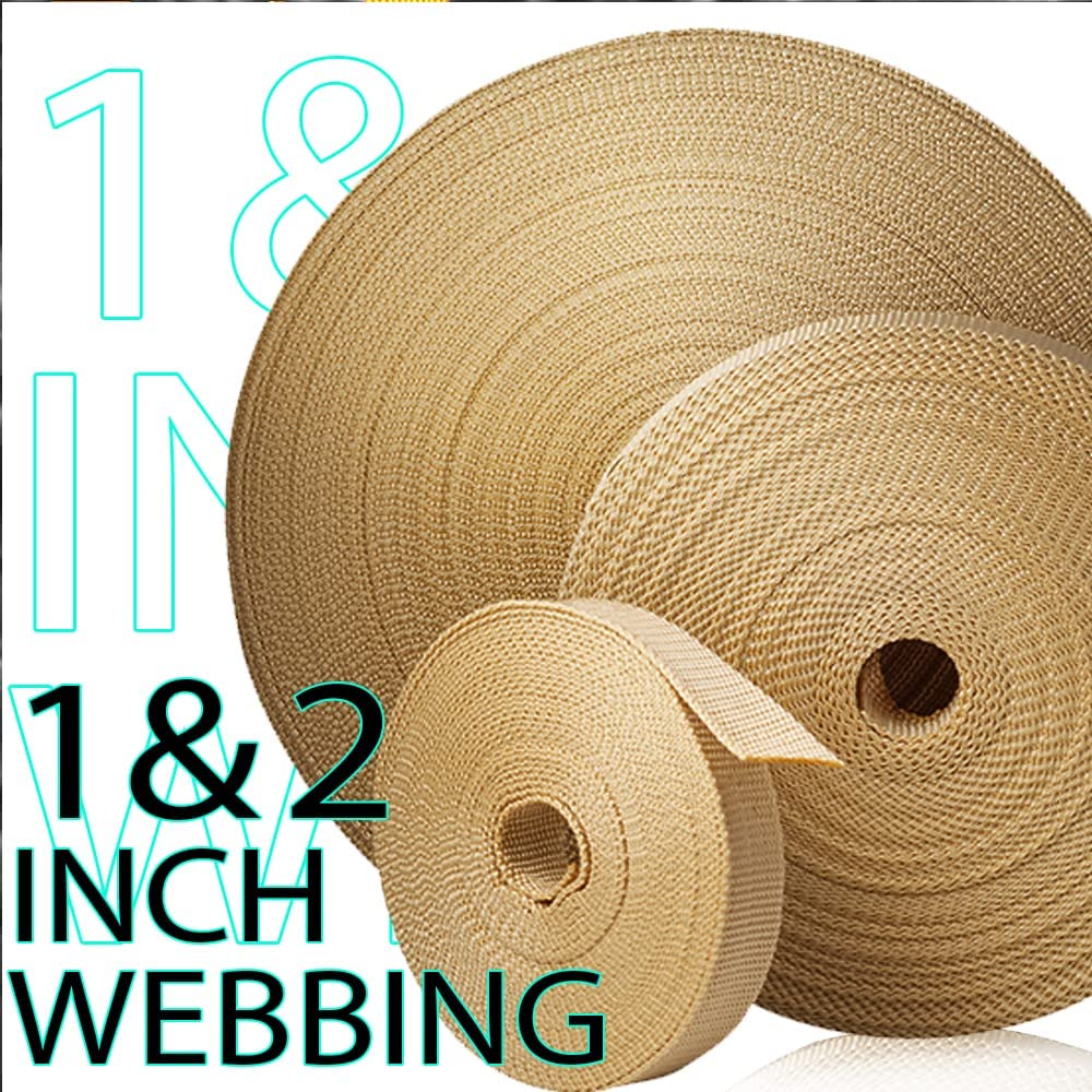 2" Inch Webbing – Caramel (prev. Gold) – 10 Yards - image 9