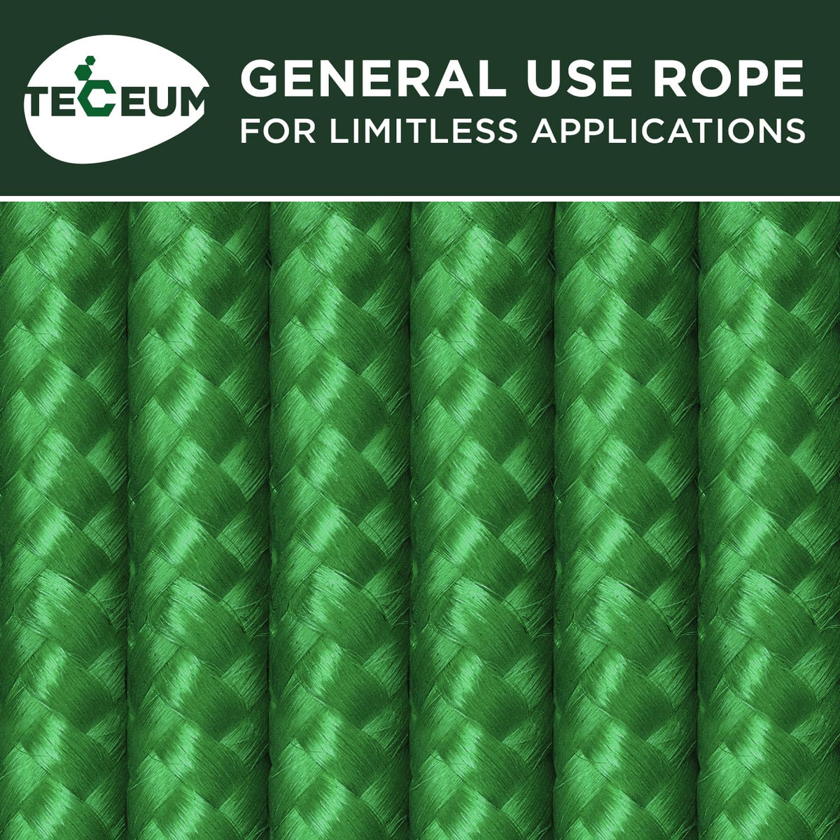 Rope Polypropylene 3/8" 90 ft Green - image 9