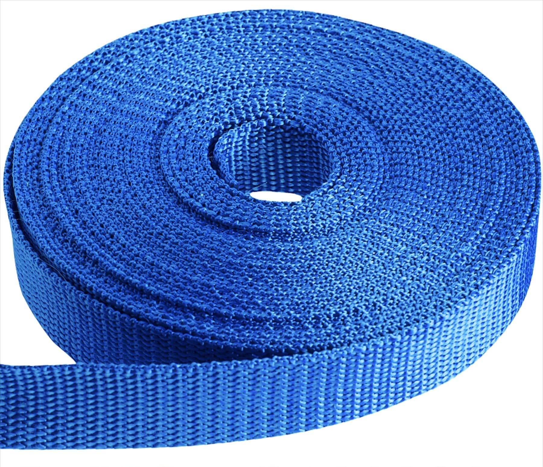1.5" Inch Webbing – Simple Blue – 10 Yards - image 1
