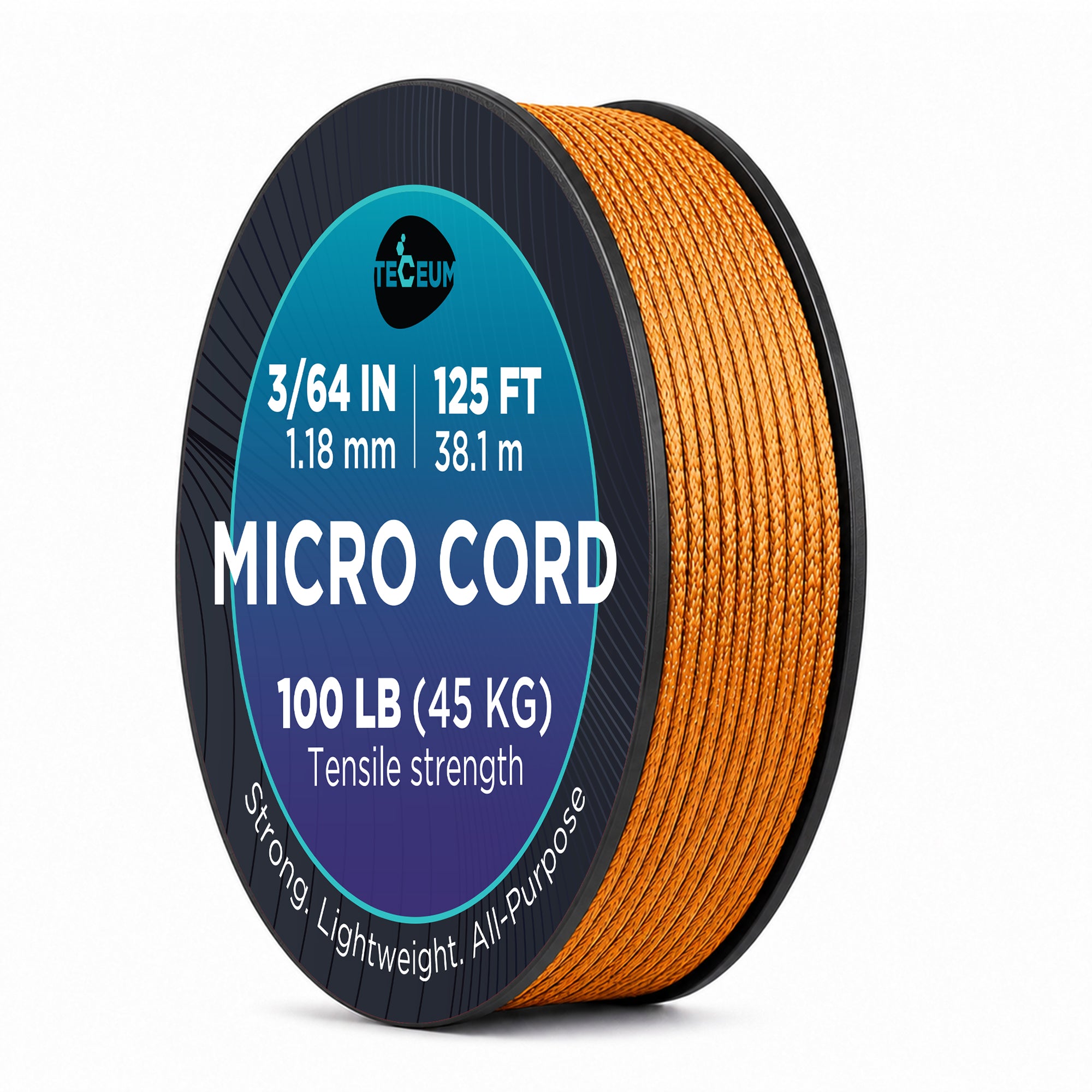 Micro Paracord – Apricot – 125 ft - image 1