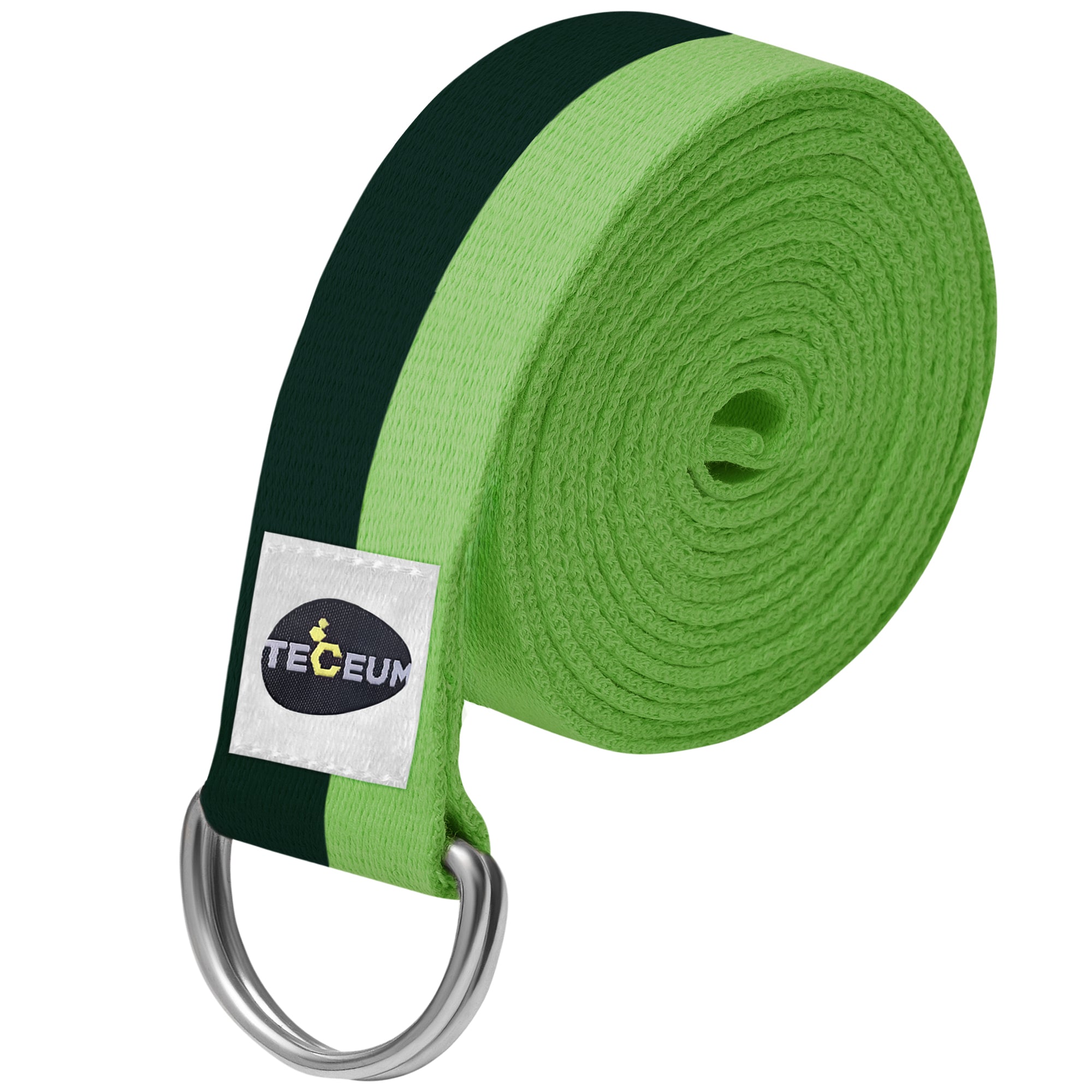 Yoga Straps – Polycotton – Green Avocado – 10 ft - image 1