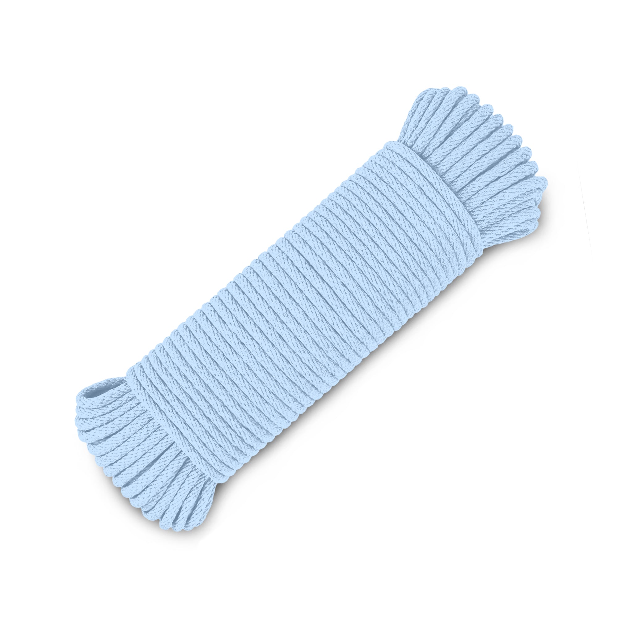 Rope Cotton 3/16" 50 ft Baby Blue - image 1