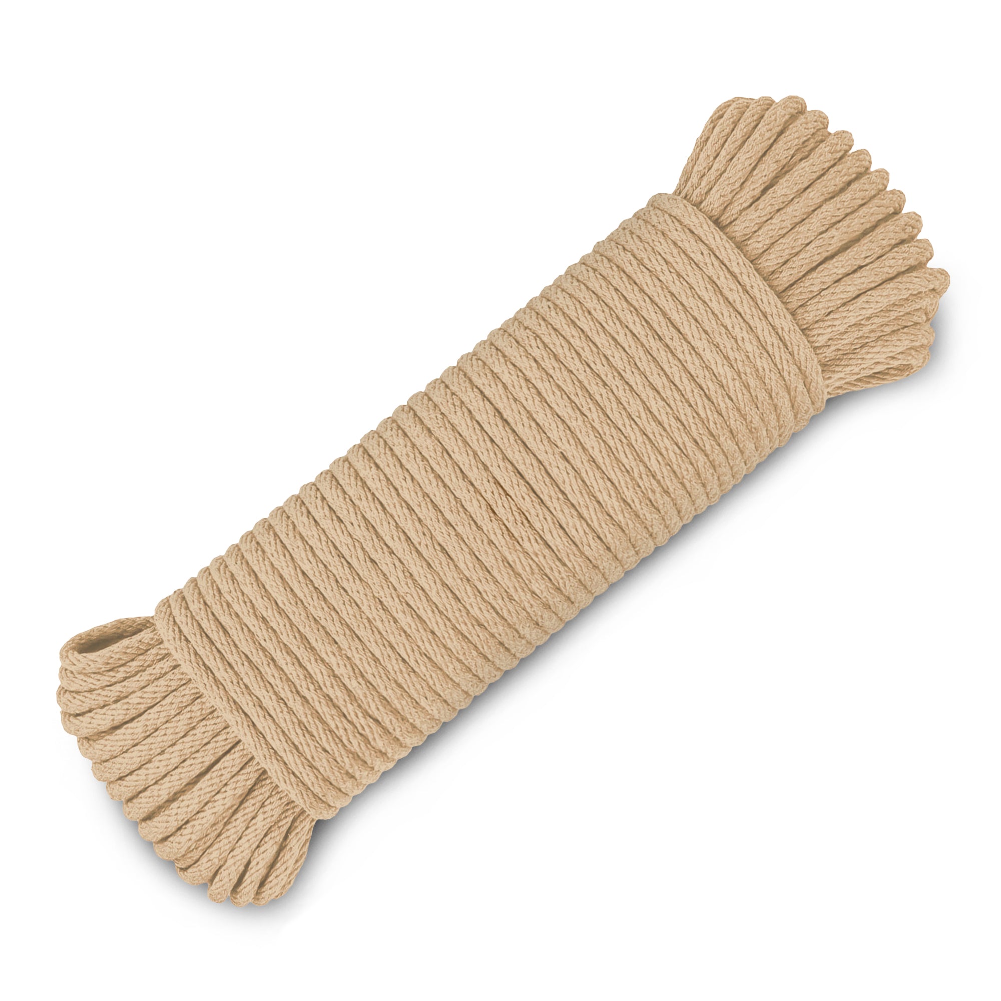 Rope Cotton 3/16" 100 ft Beige - image 1