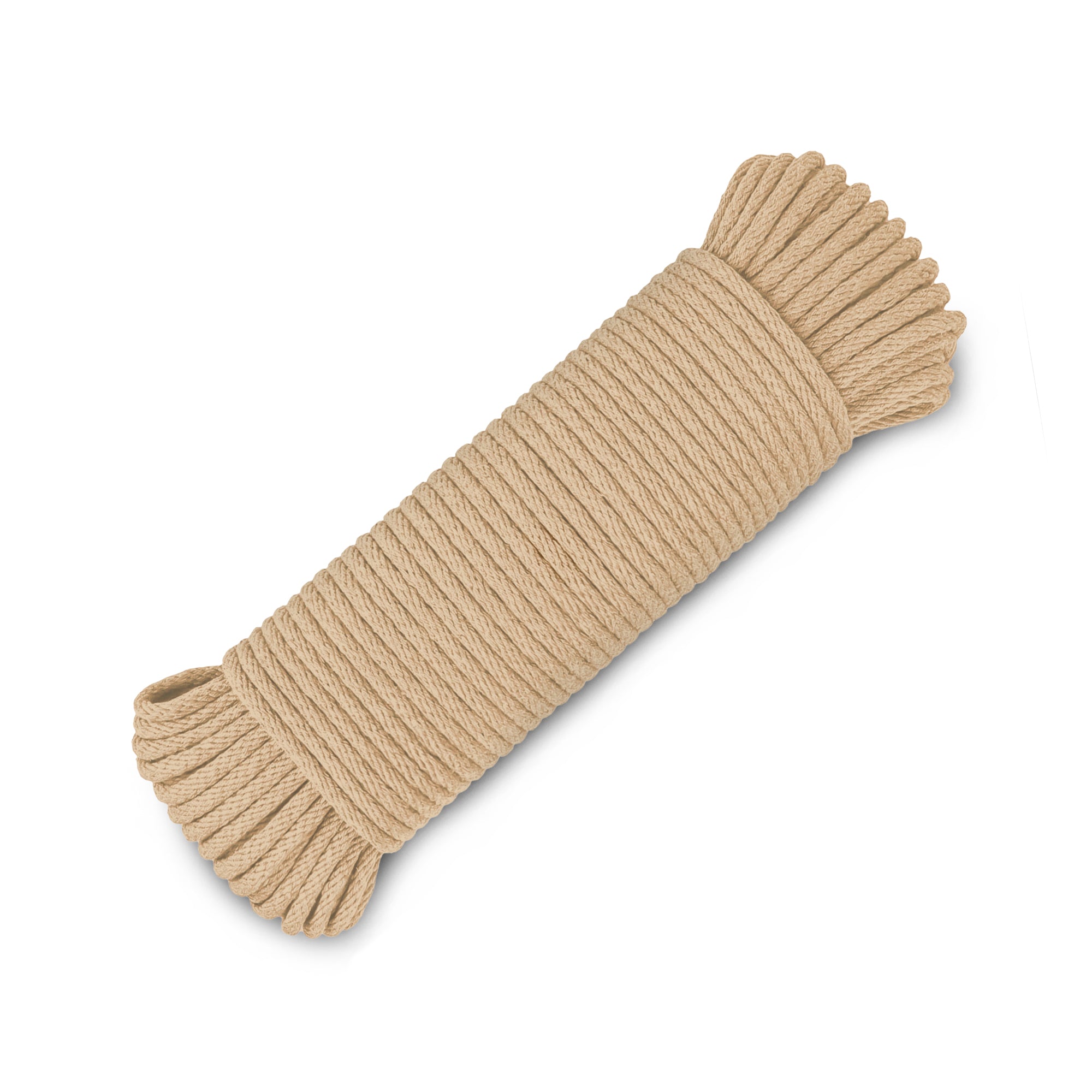 Rope Cotton 3/16" 50 ft Beige - image 1