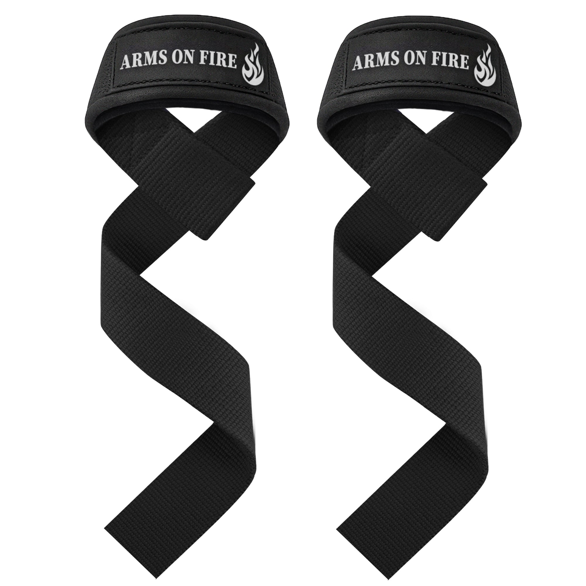 Wrist Straps – Arms on Fire – Black - image 1