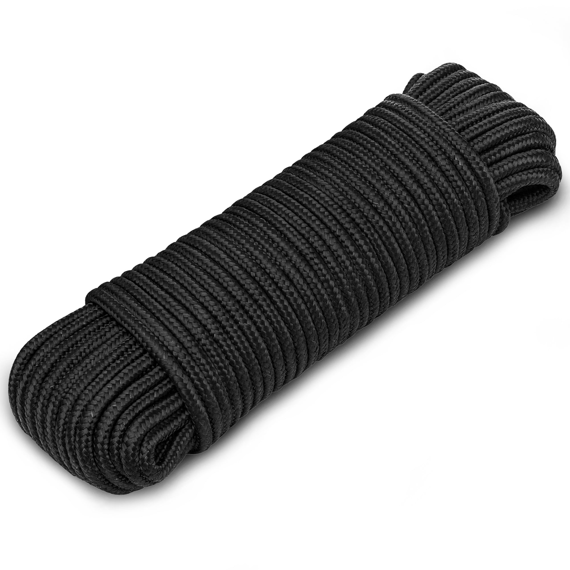Rope Polypropylene 1/4" 150 ft Black - image 1