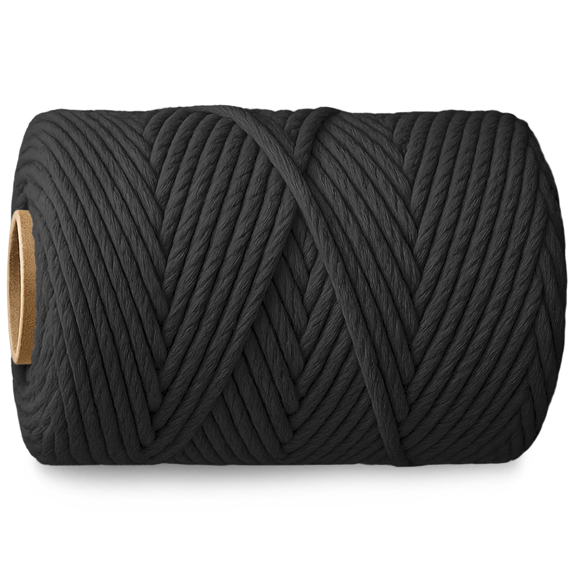 Rope Cotton 3/16" 300 feet Black - image 1