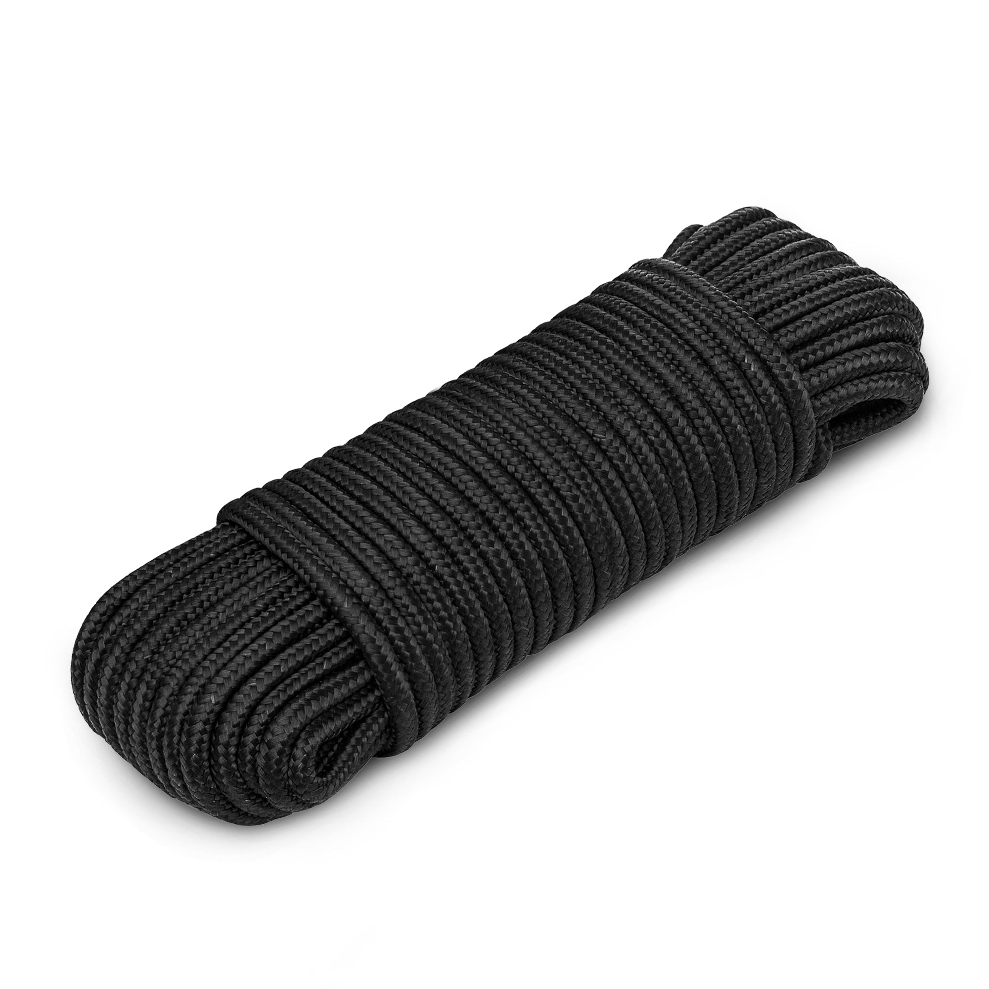 Rope Polypropylene 3/8" 90 ft Black - image 1