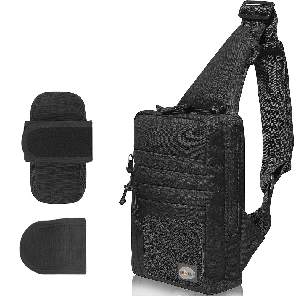 Tactical Bag with Patch - Black - image 1