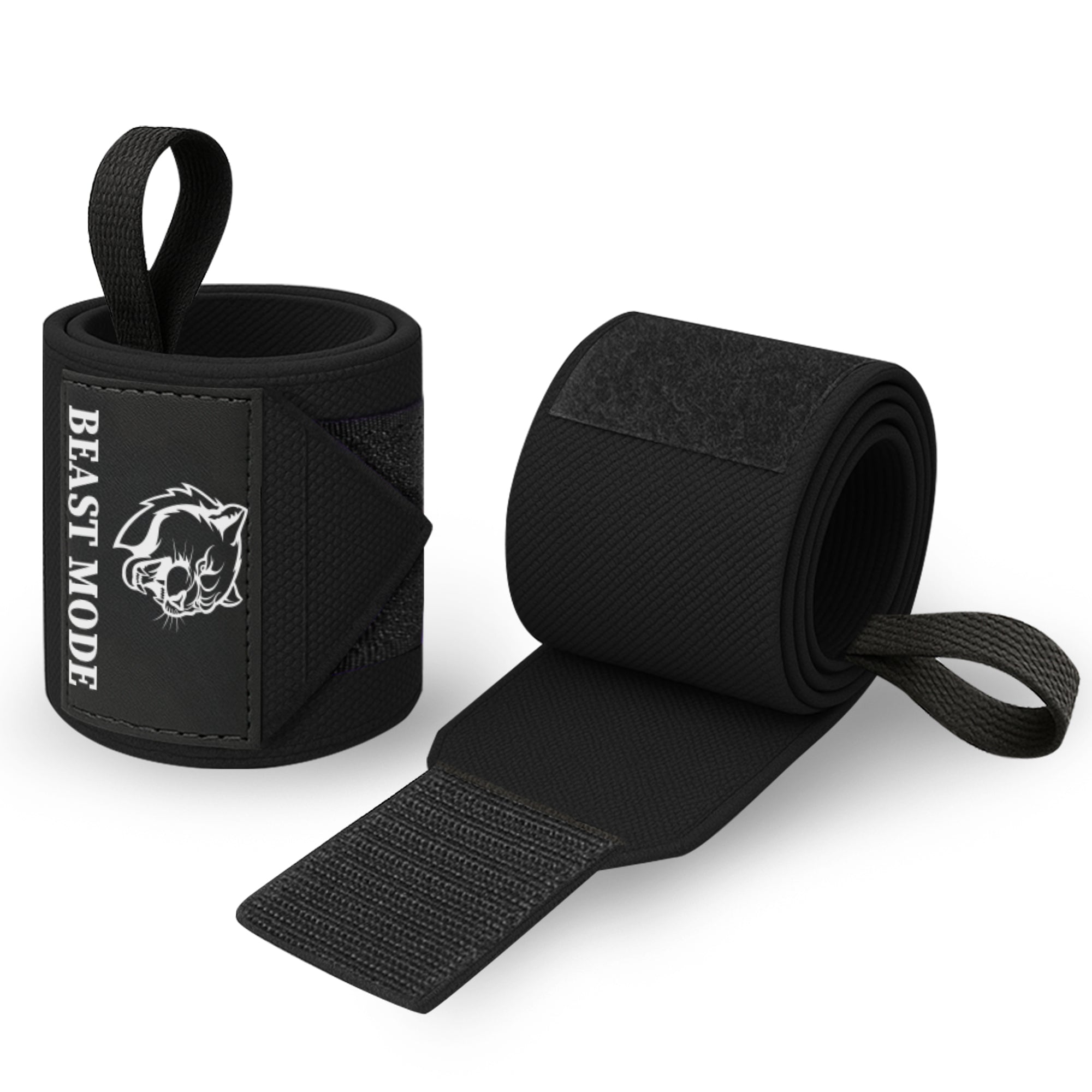 Wrist Wraps – Beast Mode – Black – 12 - image 1