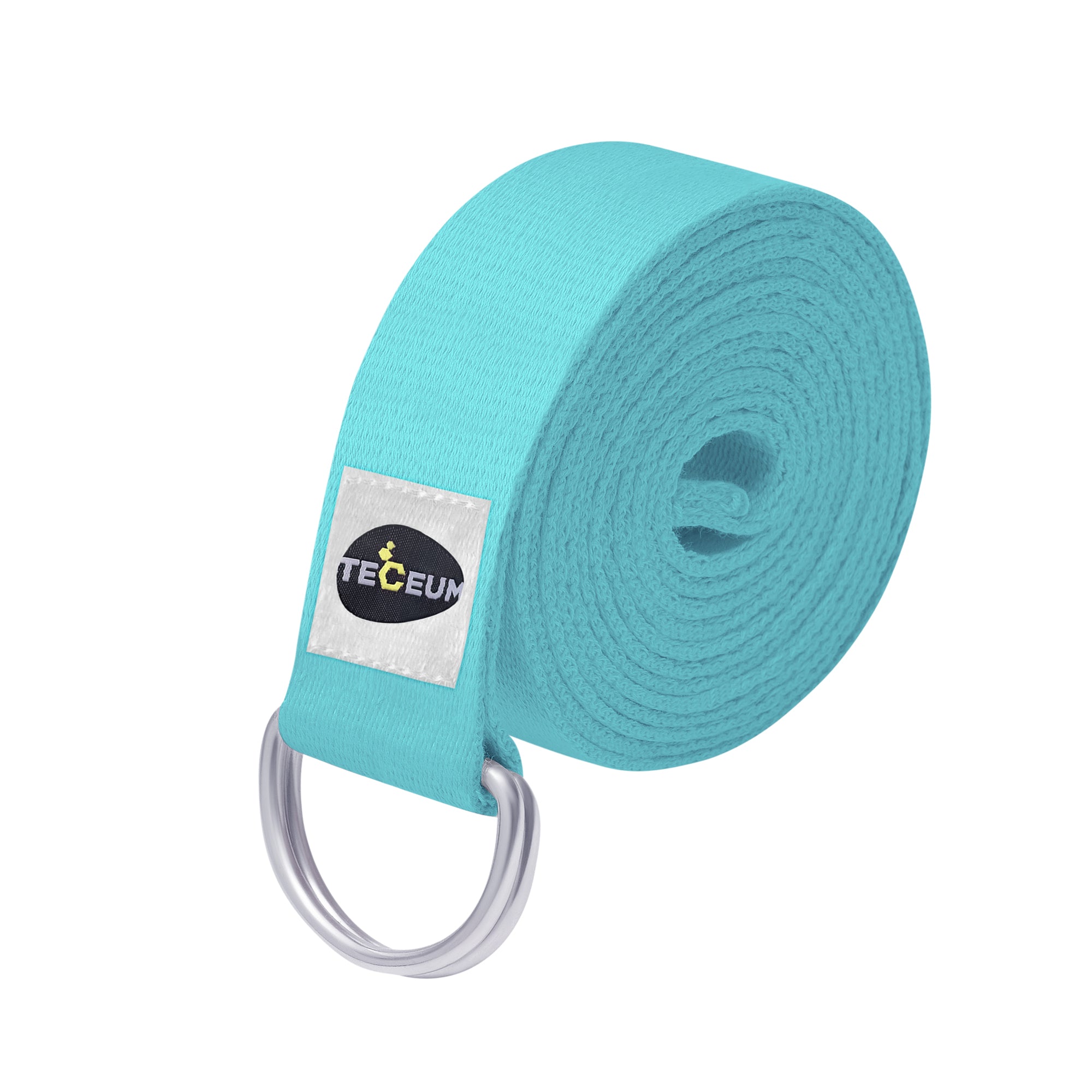 Yoga Straps – Polycotton – Blue – 6 ft - image 1